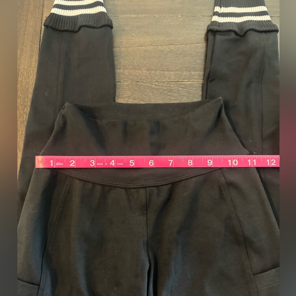 Bombshell Sportswear Black Sock Leggings - Picture 6 of 7